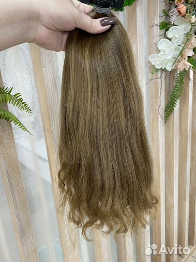Донорские волосы для наращивания 40-45 см