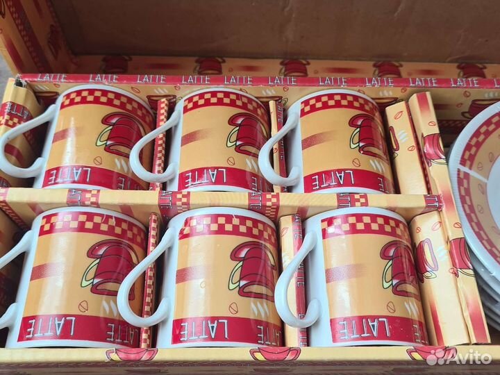 Кофейный набор посуды на 6 персон