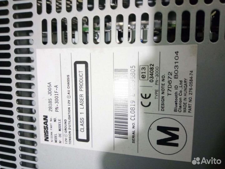 Автомагнитола для Ниссан Кашкай j10