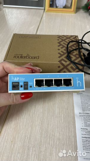 Роутер Микротик hap lite