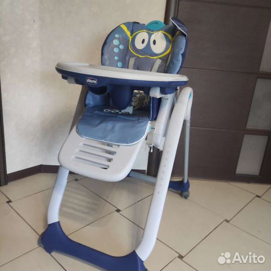 Стульчик для кормления chicco polly