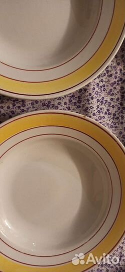 Суповые тарелки буди. За четыре