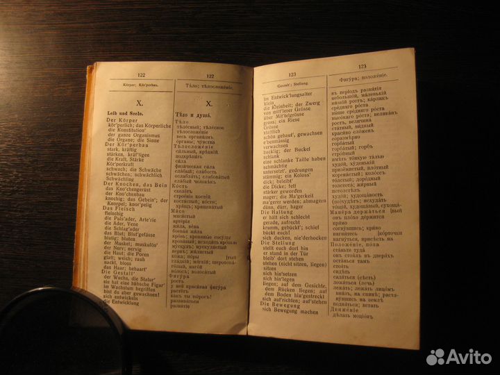 Русско-немецкий словарь. 1907