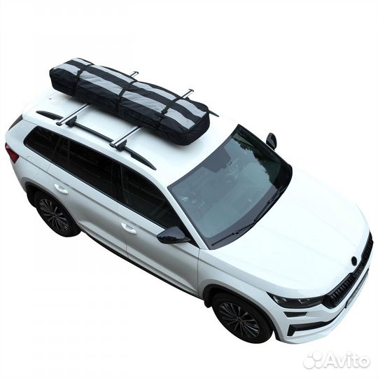 Автобокс на крышу тканевый для лыж ArmBox 300