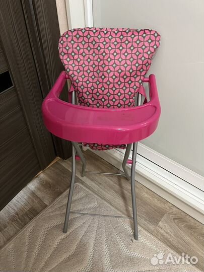 Кукольный стульчик для кормления