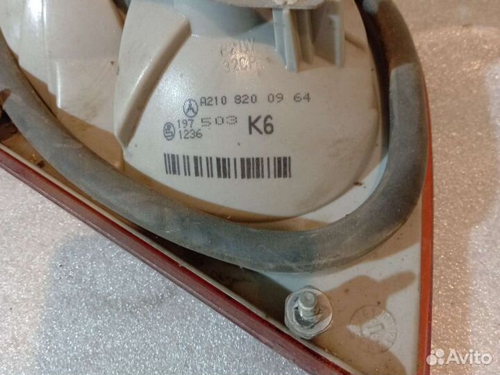 Фонарь задний Мерседес E-class W210