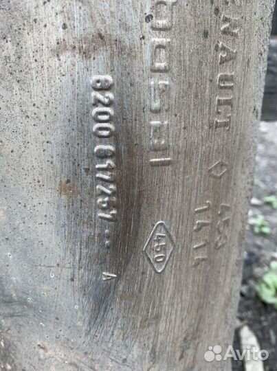 Глушитель renault sandero