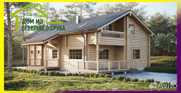 Срубы Вологда из леса зимней рубки. Срубы Сямжа