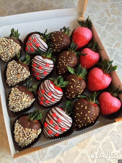 Клубника в шоколаде+доставка