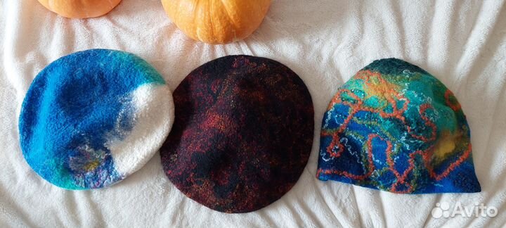 Шапка валяная из итальянской шерсти