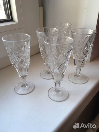 Фужеры стопки бокалы Германия Чехия СССР