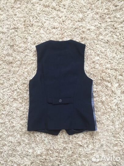 Жилетка для мальчика школьная 128 134