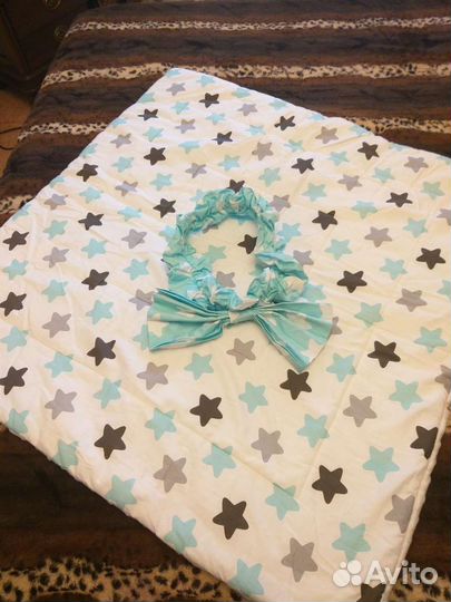 Комплект на выписку для мальчика, одеяло