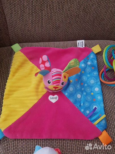 Игрушки погремушки развивающие пакетом