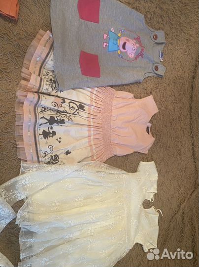 Вещи пакетом на девочку