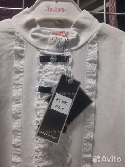 Блузка белая новая