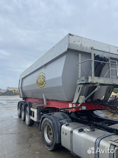 Полуприцеп самосвальный Meiller MHPS 41/3-S, 2008