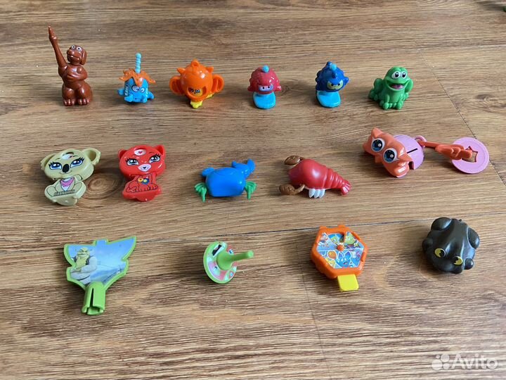 Киндер игрушки разные много
