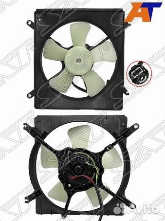 Диффузор радиатора в сборе suzuki liana 01-07 S