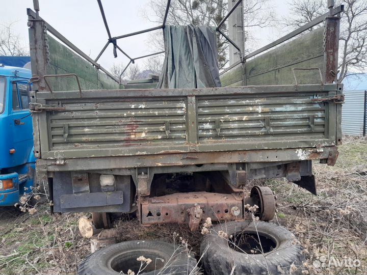 Кузов на камаз бортовой