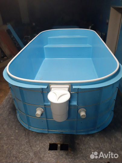 Пластиковые (полипропиленовые) бассейны для дачи