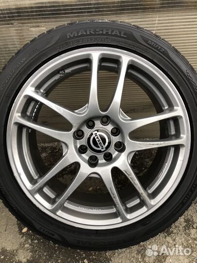 Японские диски r17 4x100/4х114.3 с резиной