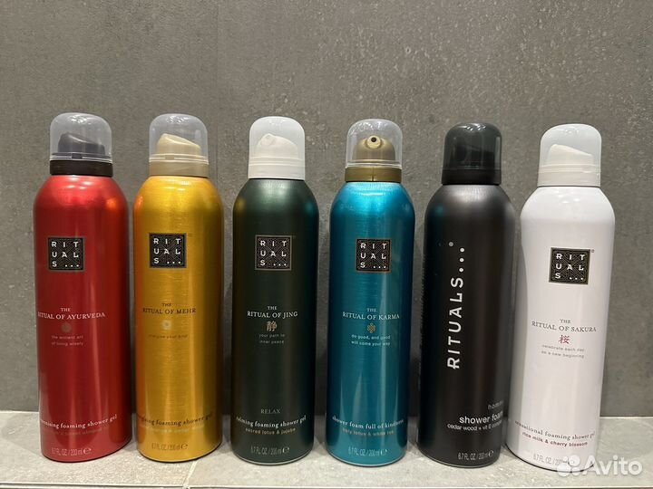 Rituals гель пенка для душа