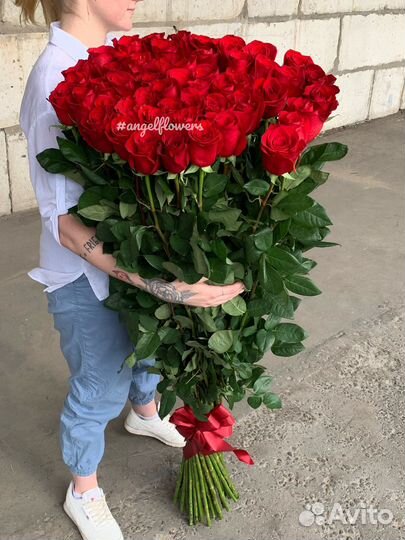 Высокие розы 150 см