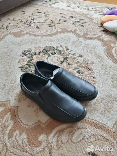 Мужские кожаные туфли 45 размер