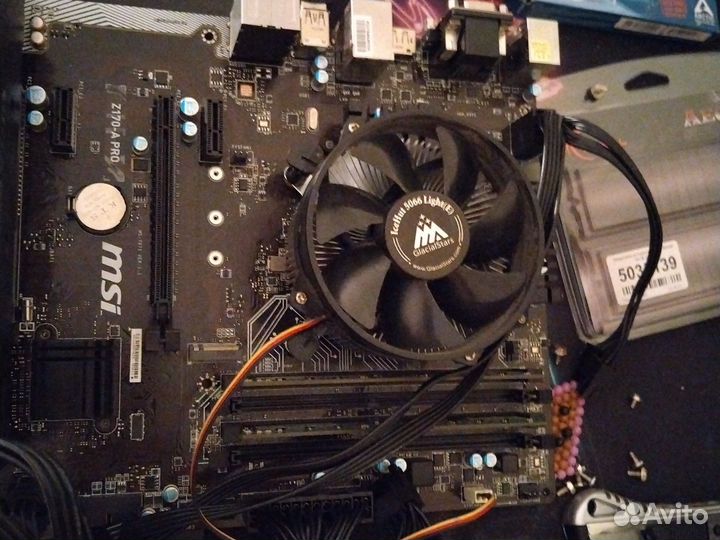 Материнская плата с процессором (7-6700к)