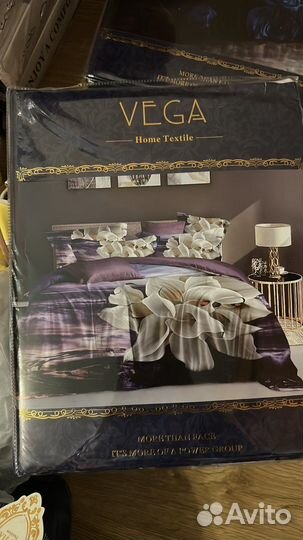 Постельное белье сатин евро