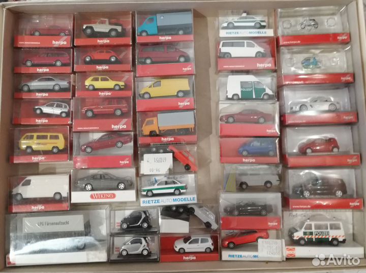 Модель автомобиля 1/87