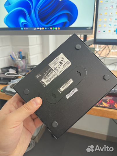 Коммутатор с Poe портами cisco sf110d-08