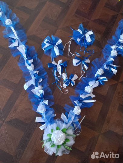 Свадебные украшения на мишину