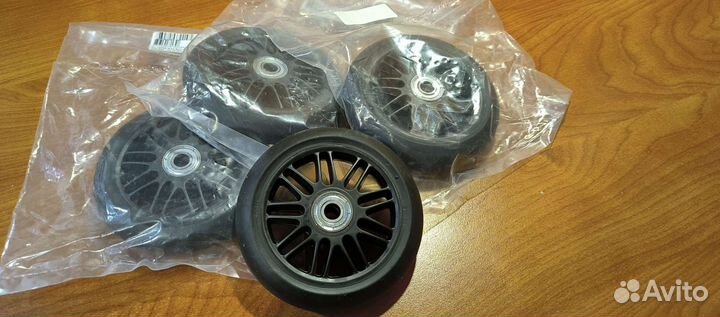 Колесо самоката 100мм тележки каталки резина