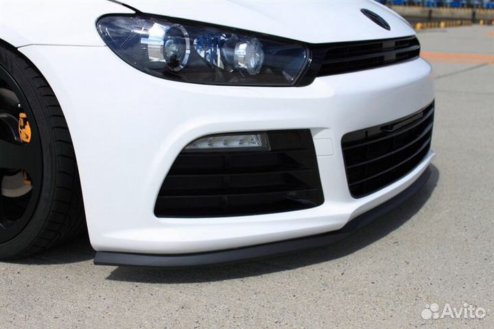 Тюнинг - Губа на передний бампер (самоклеющаяся)