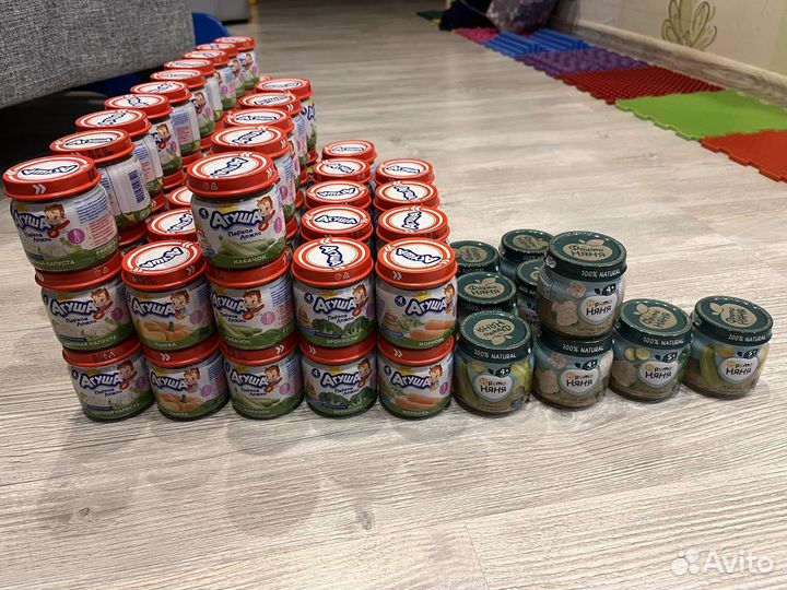 Овощное пюре агуша