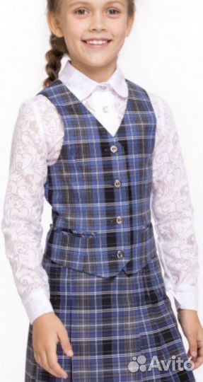 Жилет школьный 146 для девочки