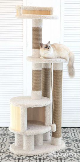 Когтеточка,Домик для кошки,Игровой комплекс