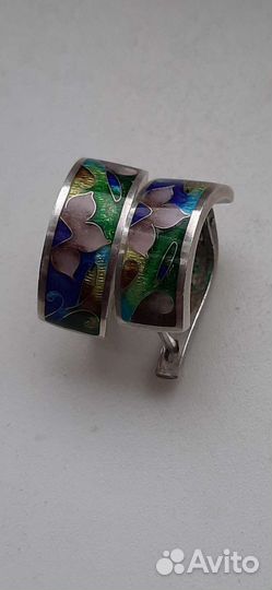 Серебряные серьги