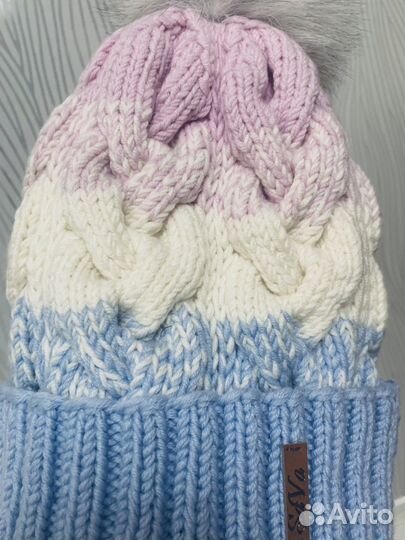 Комплект шапка и снуд