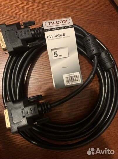 Кабель dvi 5 метров