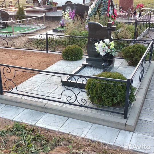 Благоустройство могил