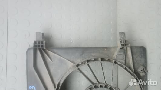 Вентилятор радиатора renault master 3 (76P03KE02)
