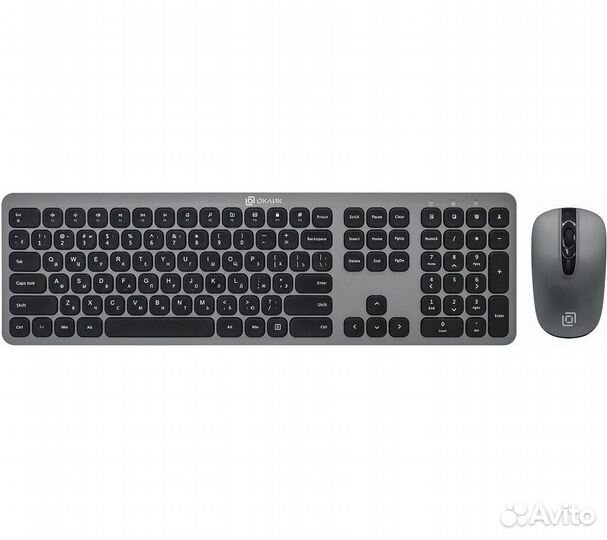 Беспроводной комплект Оклик 300M (Клавиатура+мышь)