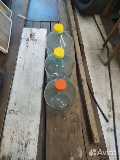 Бутылка стеклянная 20 литров