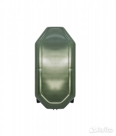 Лодка надувная пвх 260 зелёный 