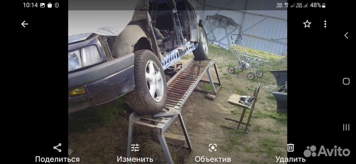 Разборная эстакада