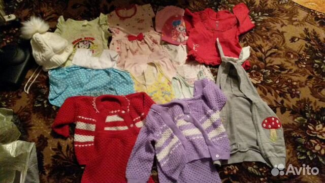 Вещи пакетом для девочки 2-4 года