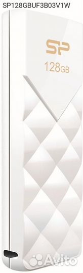SP128gbuf3B03V1W, USB накопитель silicon power Blaze